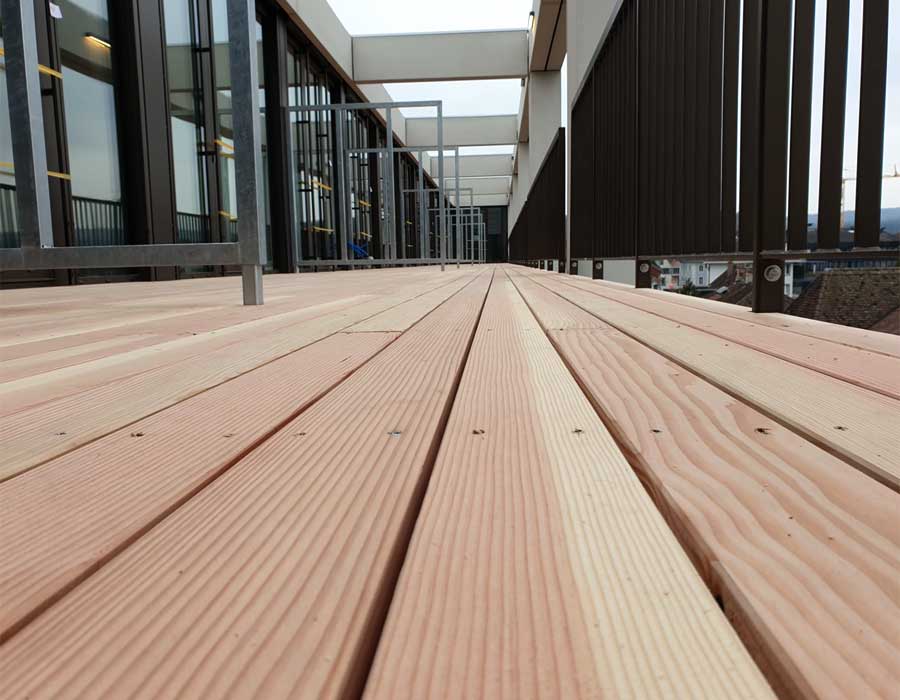 Anbau Umbau Sanierung von Hummel & Rikli - Muster  Terrassenboden Langenthal