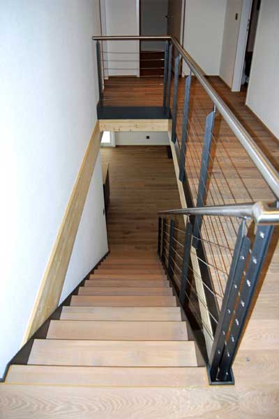 Treppenbau - Geschosstreppe, Wendeltreppe, freikragende Treppe, Wangentreppe oder vielleicht soll es eine Katzentreppe von Hummel & Rikli Wangen an der Aare
