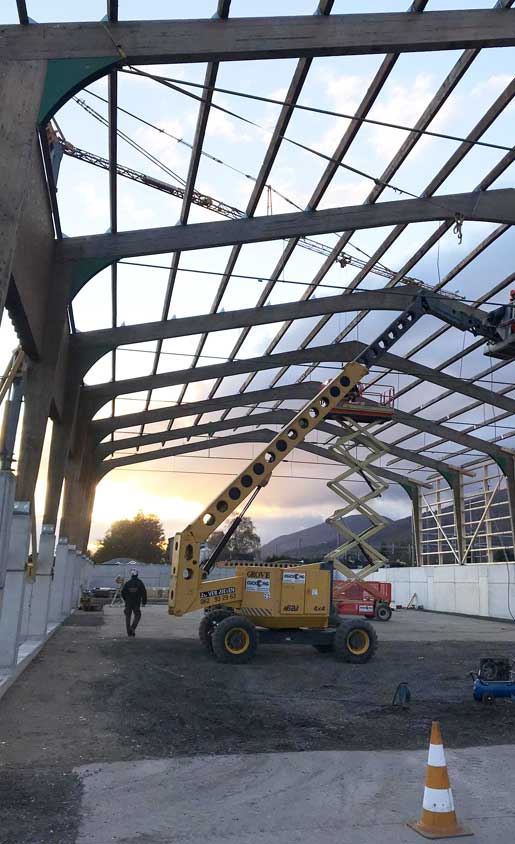 Anbau Umbau Sanierung von Hummel & Rikli - Muster Industriehalle Rysor Recyclinghalle