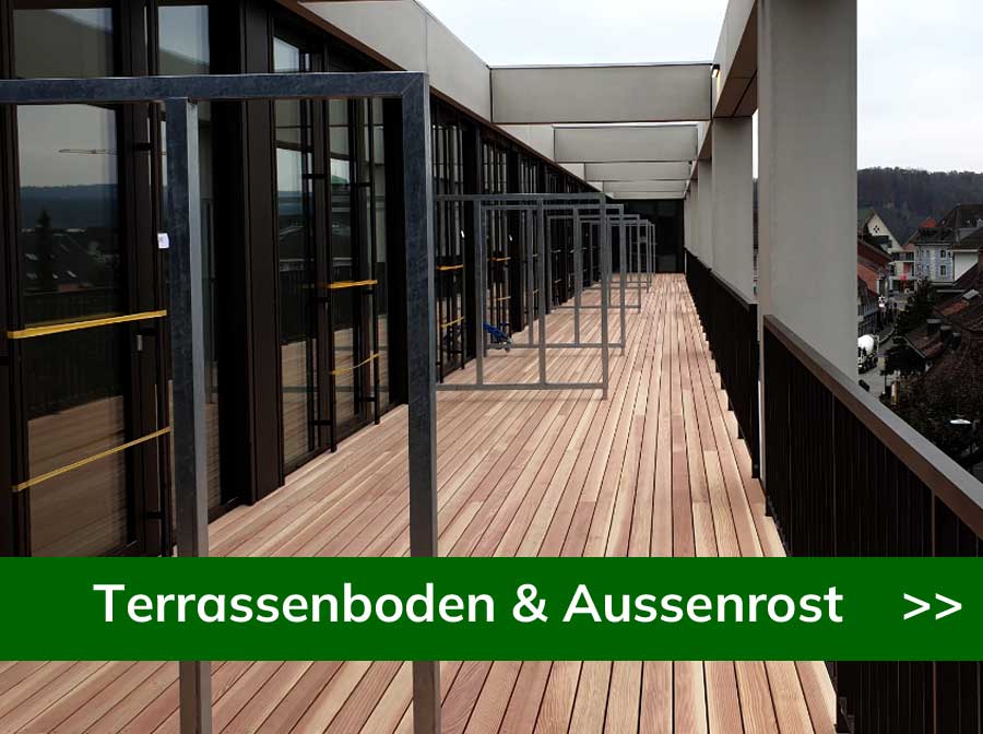 Terrassenboden und Aussenrost von Holzbau Hummel+Rikli - 3805 Wangen an der Aare - Bern BE